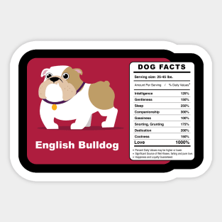 English Bulldog Sticker